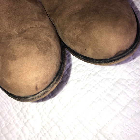 FRANCO SARTO Dotty Ankle Boots Tan Leather Sz 9 - Picture 8 of 14